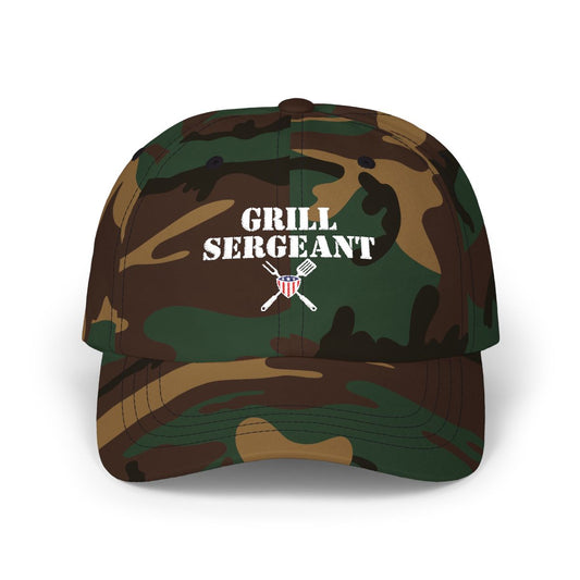 Funny Grill Sergeant cap for dads and grill masters