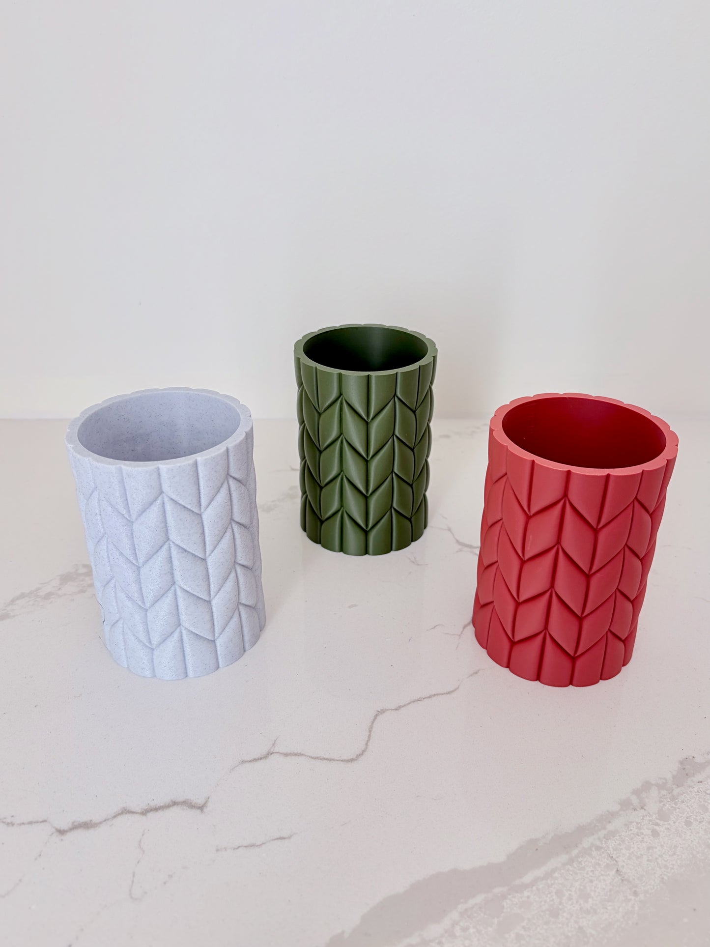 Cable Knit Studio & Desk Organizer