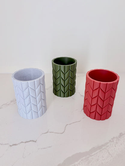 Cable Knit Studio & Desk Organizer