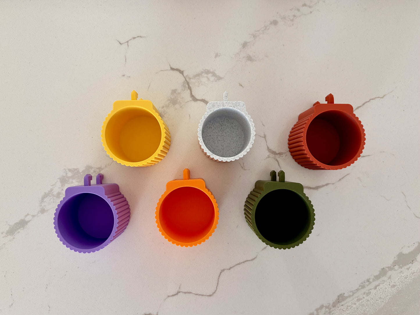 Colorful Storage Cup for Skadis Pegboard