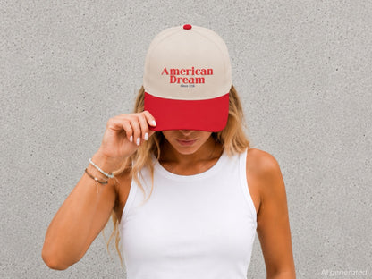 American Dream Since 1776 Embroidered Patriotic Hat