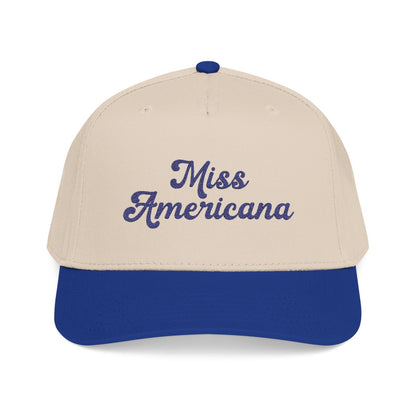 Miss Americana Embroidered Patriotic Hat