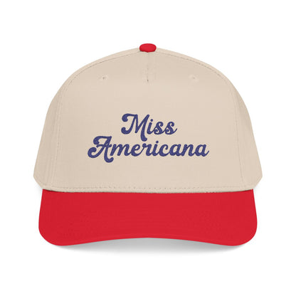 Patriotic embroidered cap for lake weekends and summer outfits