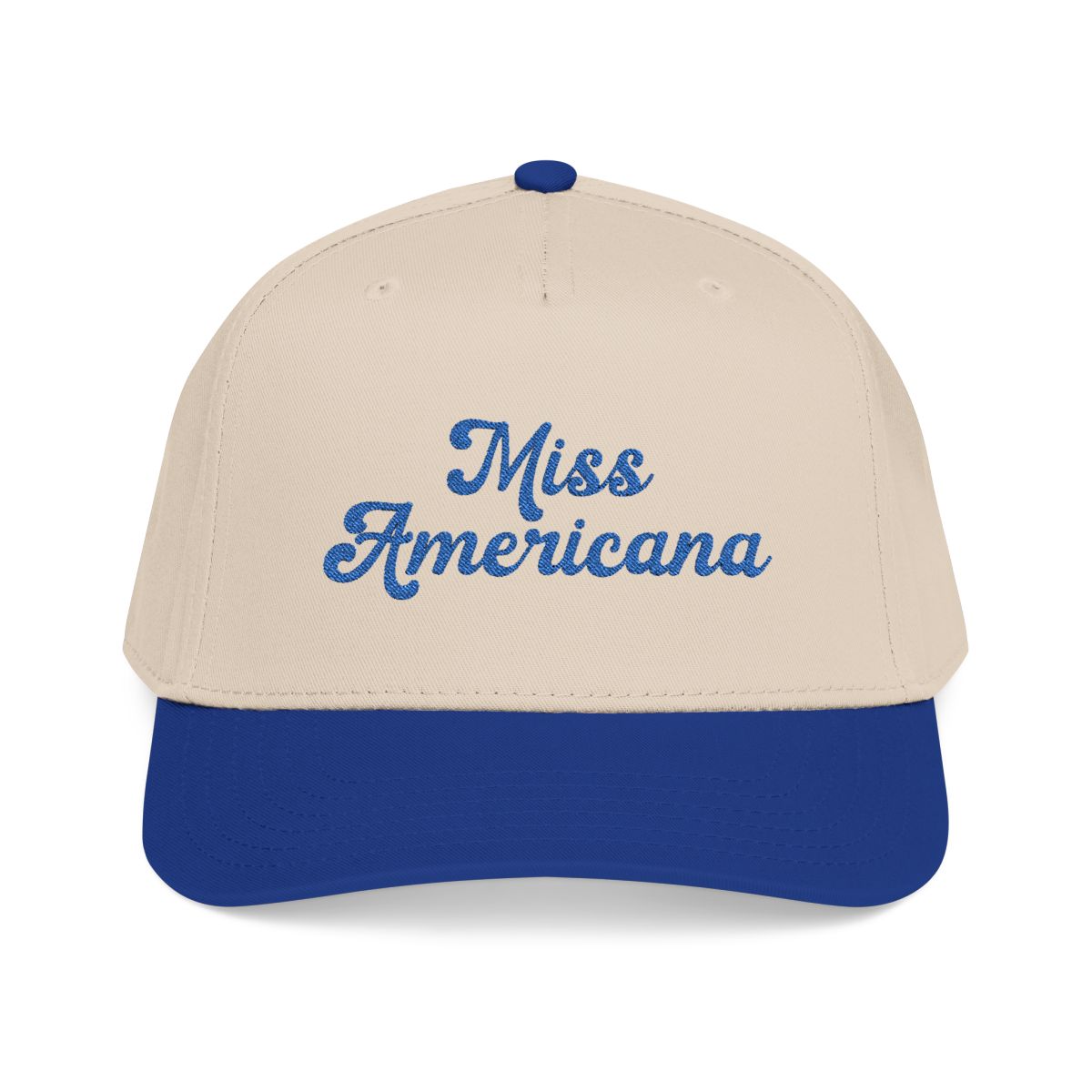 Miss Americana Embroidered Patriotic Hat