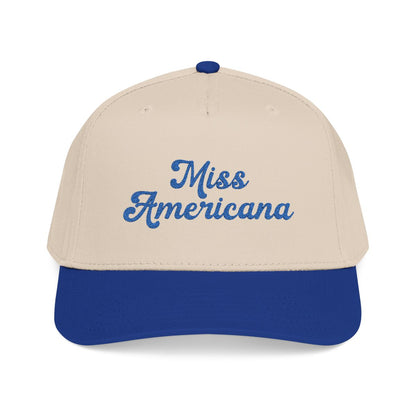 Miss Americana Embroidered Patriotic Hat