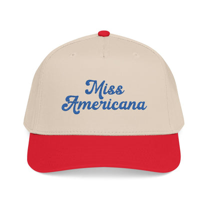 Miss Americana Embroidered Patriotic Hat